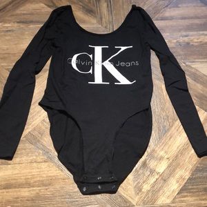 Calvin Klein Logo Bodysuit